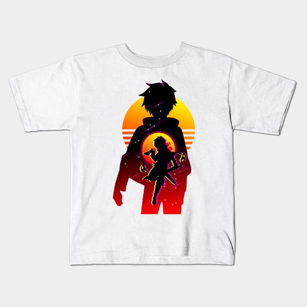 Kazuma, Konosuba Kids T-Shirt by V.ars